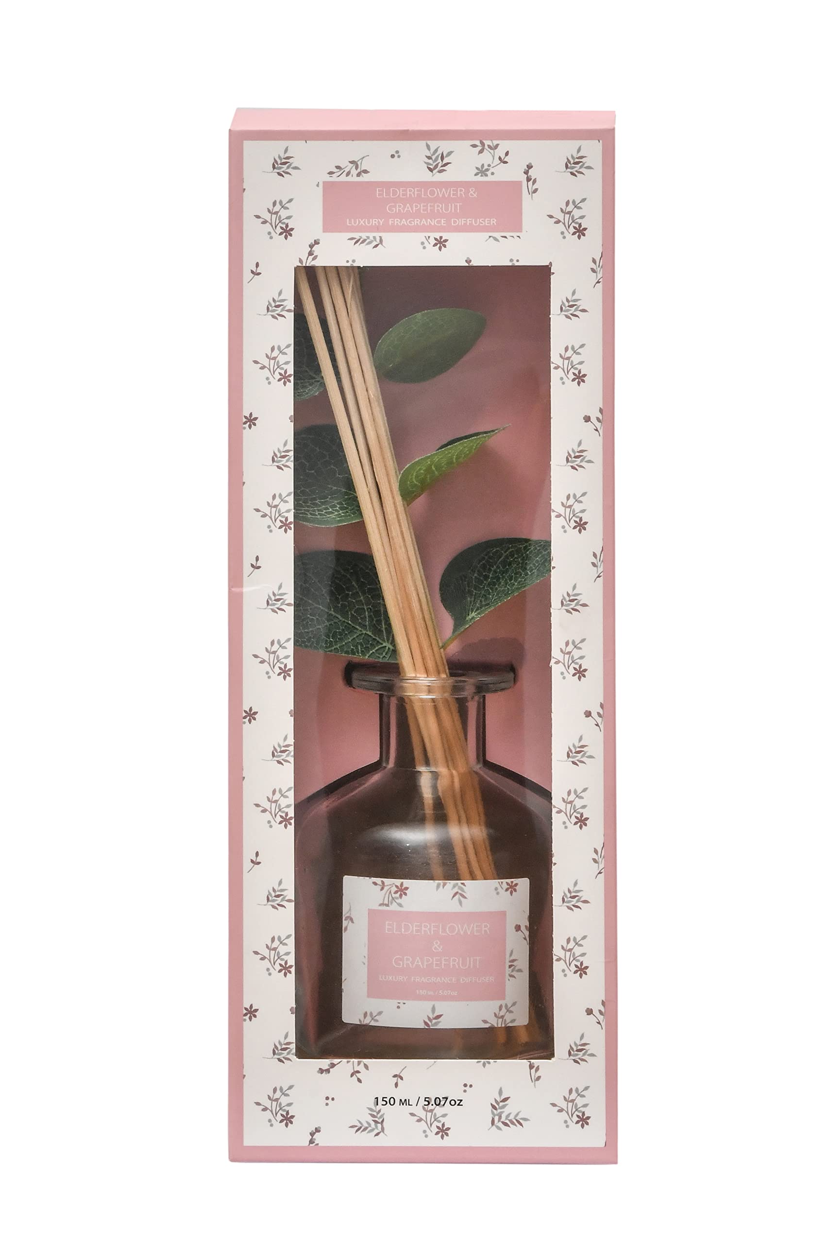 Sleepdown Botanical Reed Diffuser - Elderflower & Grapefruit - 150ml