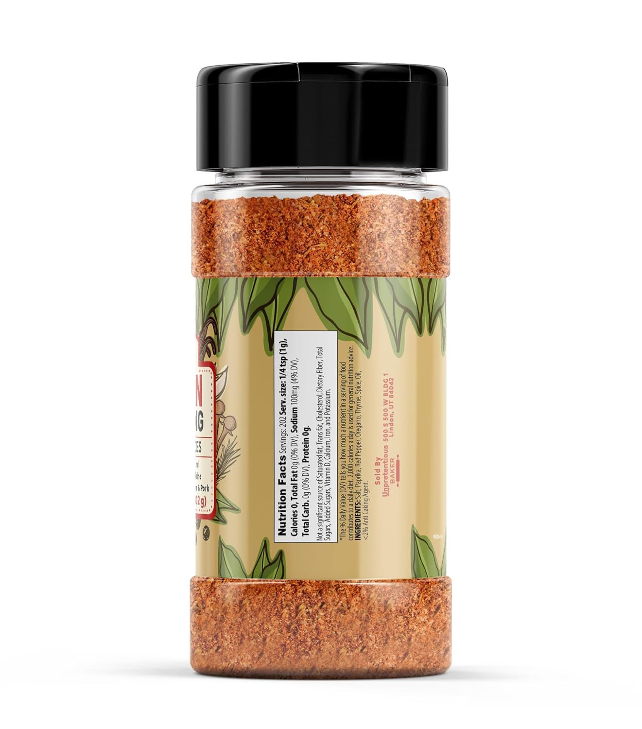 Unpretentious Cajun Seasoning (7.13 Ounce) Culinary Blend, Southern Classic Cuisine, Rich Flavor - Image 2