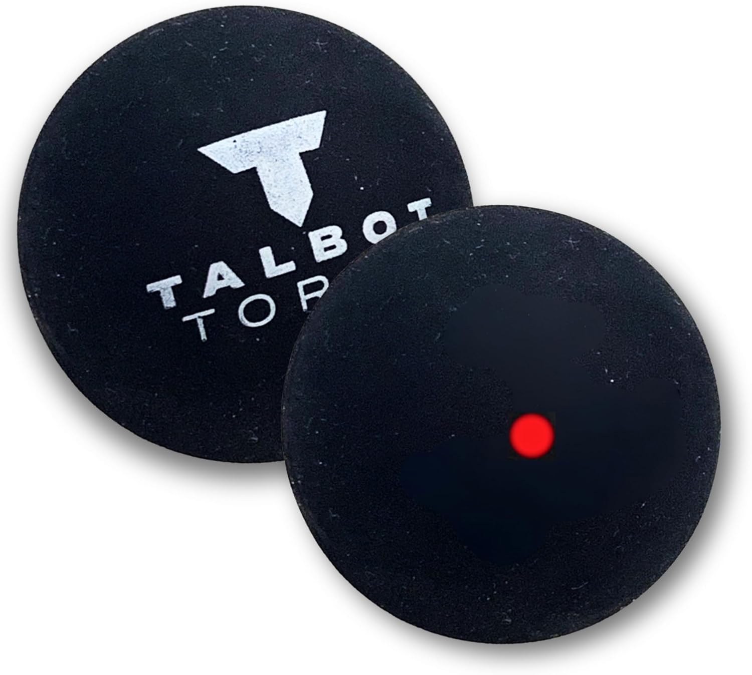 Talbot Torro Squash Balls - Set of 2 - Medium/Red - Diameter 39.5 mm, 24 g - Perfect for Advanced Players & Dynamic Ball Changes