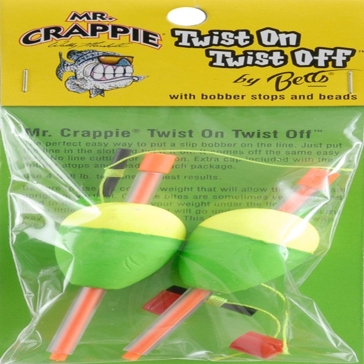 Betts Mr Crappie Twist Unwg Pear1.5 Fishing Products