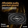 PIONEER A-Series estándar TS-A4671F parlantes coaxiales de 4" x 6" de 4 vías, 210W máx | excelente reemplazo de fábrica, sonido balanceado + agudos suaves, graves mejorados 5