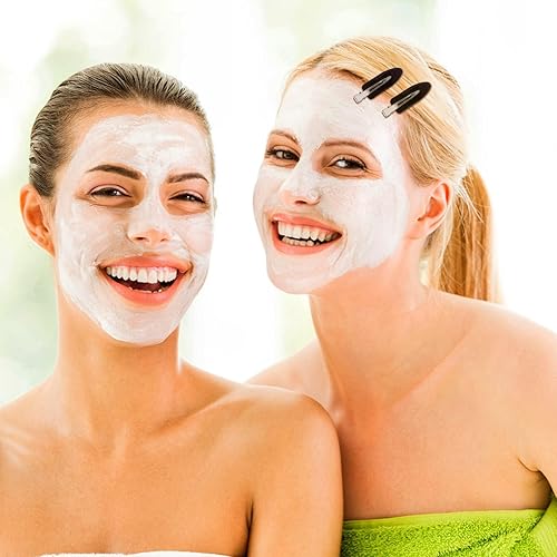 Miniatura 6 de Pinza de pelo no curvada, pinza de pelo sin arrugas, clip de pico de pato, clip de pelo lindo y sin arrugas para peinar flequillo, pinzas de pelo