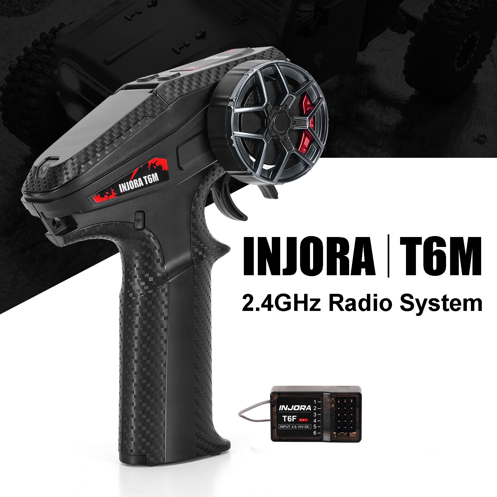 INJORA Brushed Mini ESC 20A MB100-R80 voor 1/24 1/18 RC Crawler SCX24 AX24 TRX4M FCX24 FCX18 upgrade