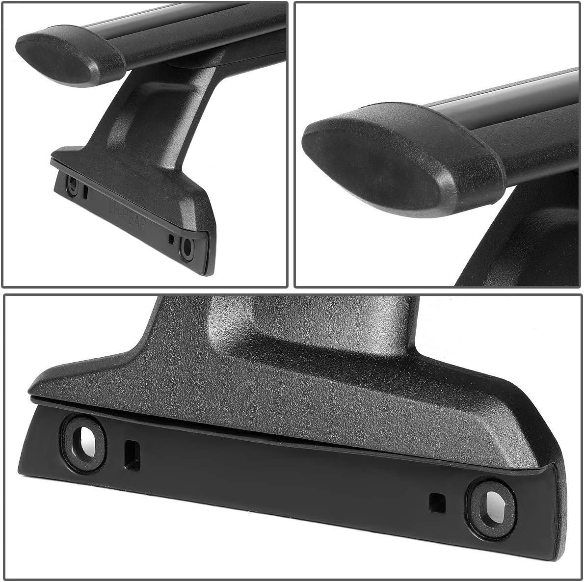 Auto Dynasty Roof Rack Cross Bars Compatible with 2018-2021 Chevy Traverse, 165lbs Rooftop Cargo Bars Aluminum Anti-Corrosion Roof Rails for Luggage Bike Kayak Racks