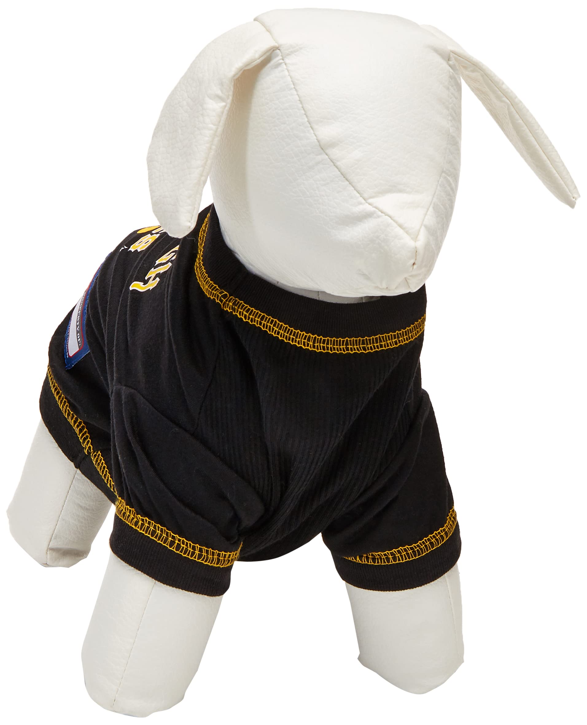 MLB Tee Shirt for Dogs & Cats - Pittsburgh Pirates Dog T-Shirt, Medium.