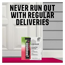 BODYARMOR Flash IV Electrolyte Packets, Strawberry Kiwi - Zero Sugar Drink Mix, Single Serve Packs, Coconut Water Powder (6 Count)