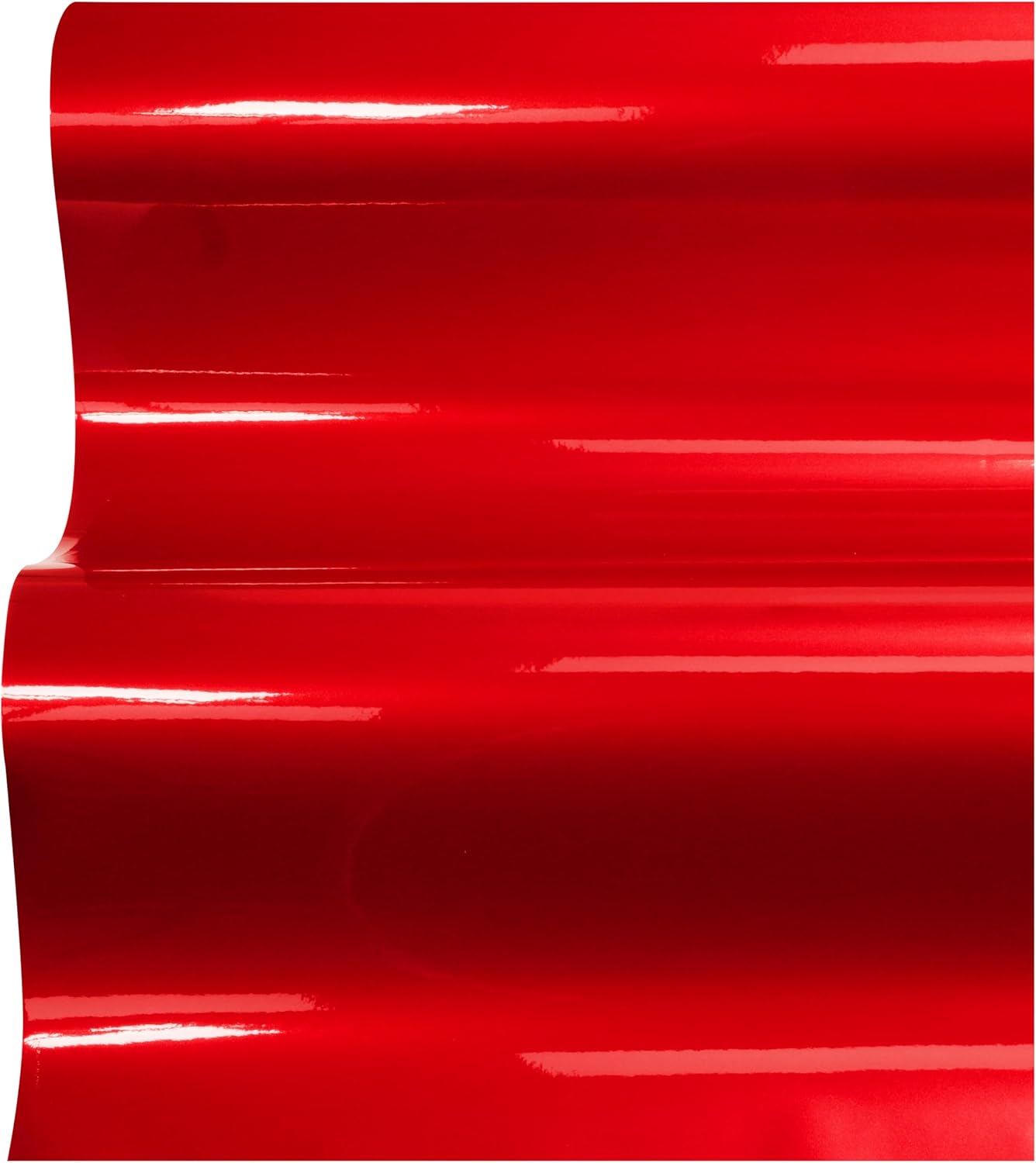 VViViD+ Gloss Liquid Metal Red Vinyl Car Wrap Film (50ft x 5ft)