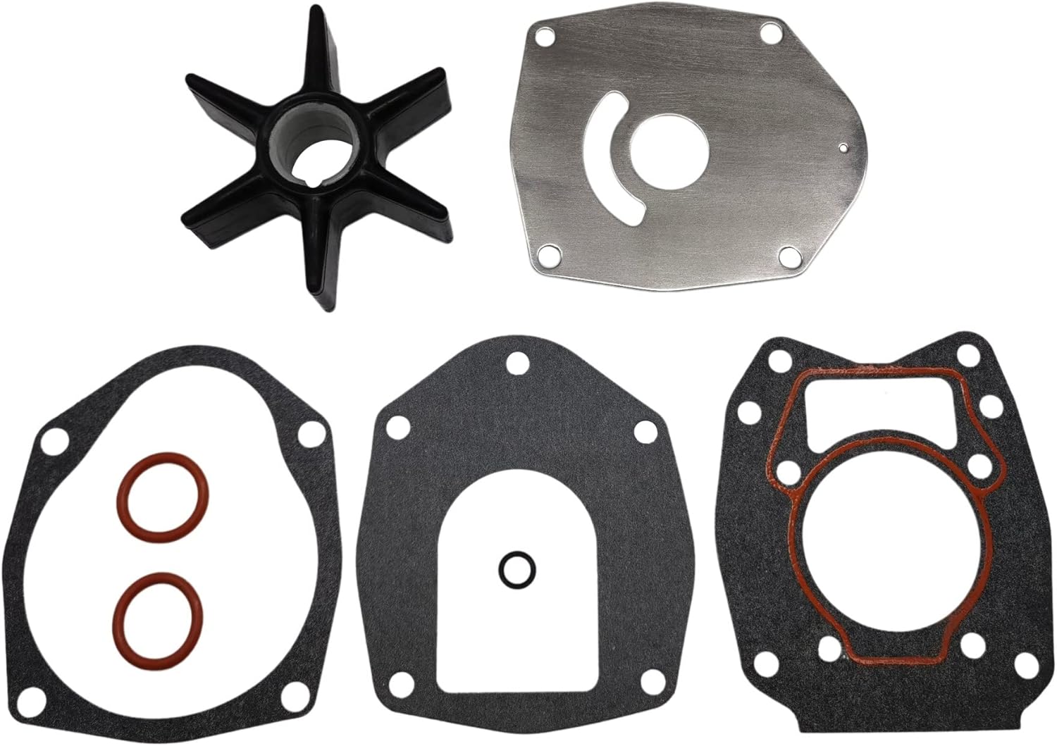 18-3214 Water Pump Impeller Kit for Marine Outboard 40-120 HP Replacement 47-43026Q06 8M0100526