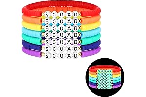 7 PCS Glow-in-the-Dark Bracelets: BFF Squad Accessory
