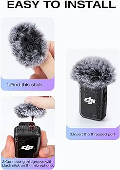 Amazon.com: For DJI Mic 2 Pop Filter - DJI Osmo Pocket 3, DJI