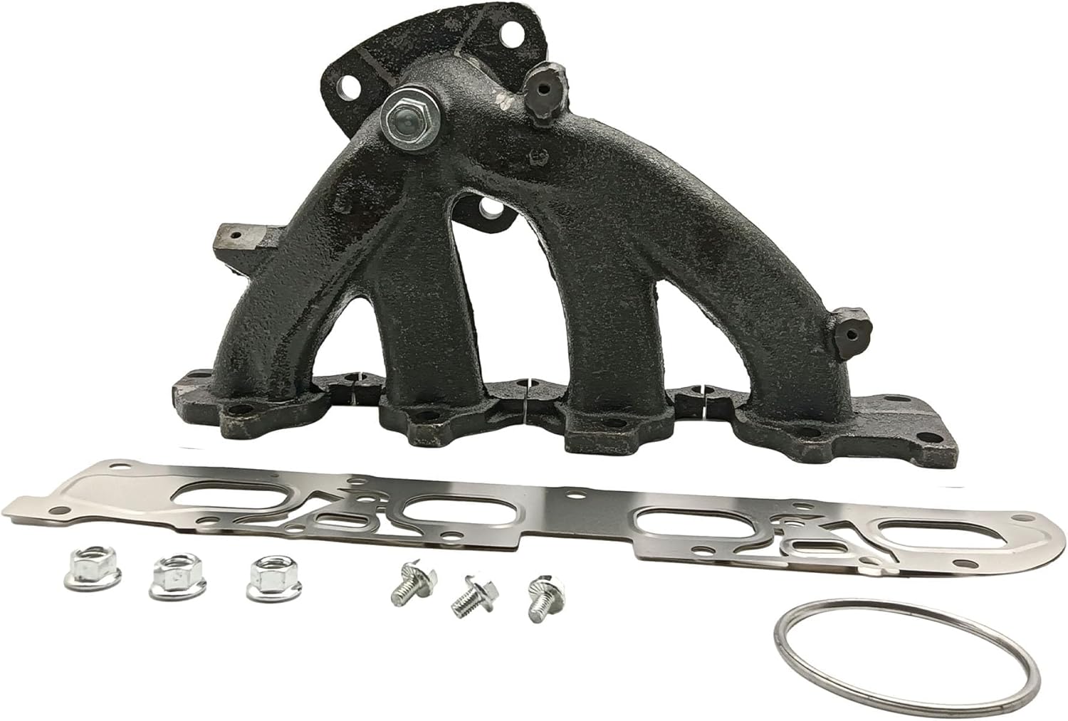 Exhaust Manifold w/Gasket Kit Compatible With Chevrolet Captiva Sport 2013-2015 Compatible With Chevrolet Equinox 2013-2014 Compatible With GMC Terrain 2013-2014 674-561 12633603 12672961