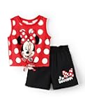 DISNEY Frozen Princess Minnie Stitch Girl Clothes Long Sleeve Knot Front Sweatshirt Flare Pants Fall 2 Piece Outfit 2-9Y