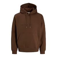 JACK & JONES Felpa con Cappuccio da Uomo JJESTAR JJ Sweat Hood – Relaxed Fit