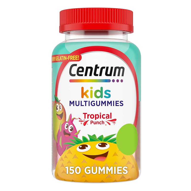 Centrum Multivitamínico Infantil em Gomas, sabor manga, 150 gomas