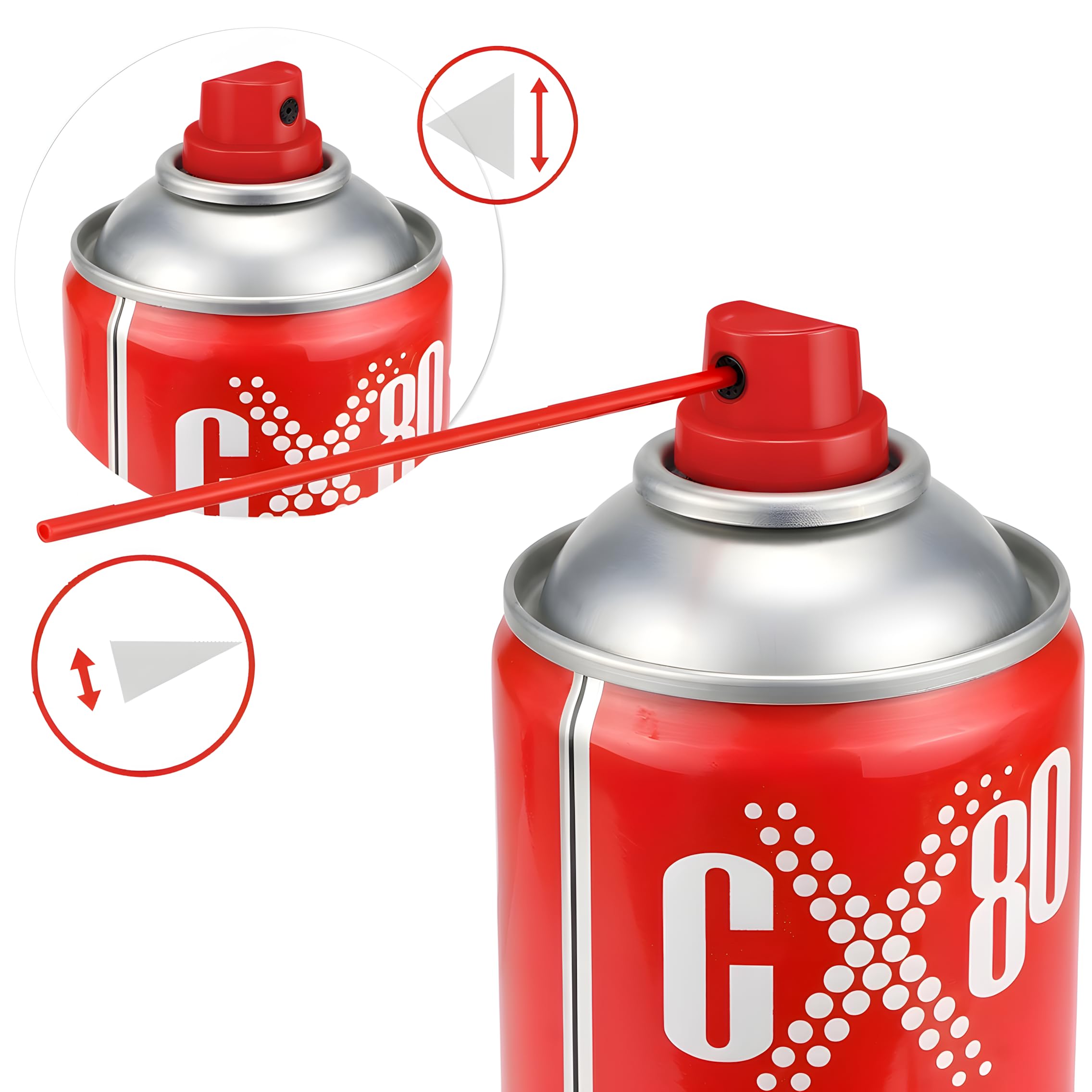 CX80 Grasa en aerosol blanco de 500 ml, spray lubricante y grasa lubricante de primera calidad, resistente al agua, para coches, motos, metal y bisagras de puerta, sin goteo, Bestschweissen.de (12