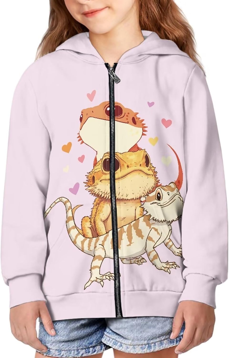 Girls Zip Up Sweatshirt Size 6-16 with Pocket Hoodies for Teenger Girls Trendy Clothes