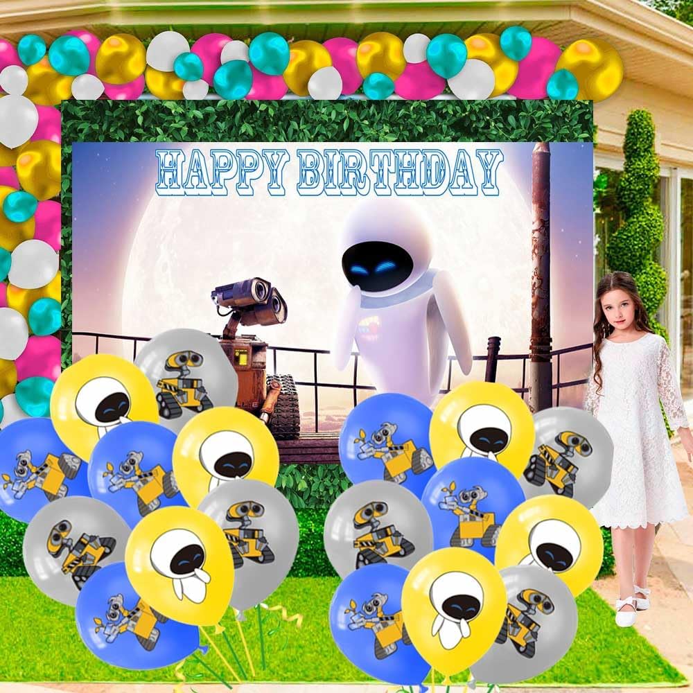 WALLE Party Supplies Vali Plates Decorations Birthday