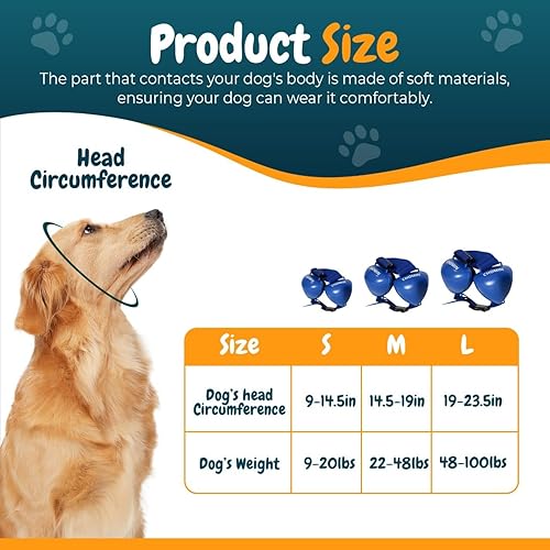 Miniatura 3 de CHOMIN Orejeras para perros para protección contra el ruido, orejeras NRR de 29 dB, auriculares con cancelación de ruido para perros, tapones para