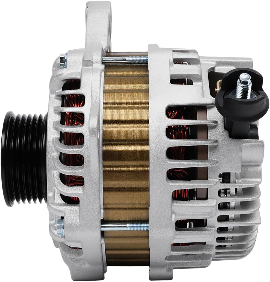 Alternator 11273 New for Ford Edge 2007-2014, Fusion 2010-2012, Taurus 2008-2012, Lincoln MKX 10-12, MKS 2010 V6 3.5L Replace OE Part 7T4Z10346A, 8G1T10300AC, 8G1Z10346A, 11273