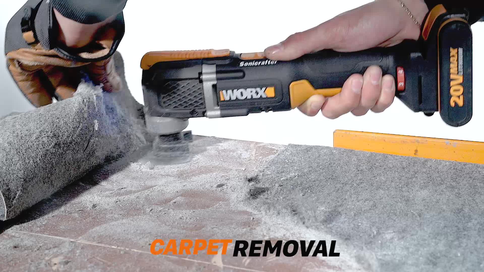 WORX WX696.9 Sonicrafter Cordless Oscillating Multi-Tool, Power