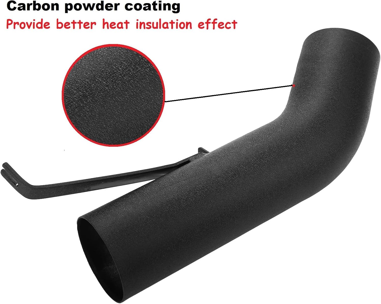 4 inch Cold Air Intake Kit + Heat Shield with Air Filter for 1999-2006 GMC/Chevy V8 4.8L/5.3L/6.0L Silverado 1500/2500/3500