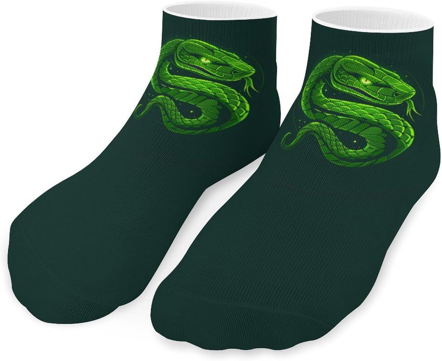 Cobra Snake Ankle Socks Printed Low Cut Short Socks