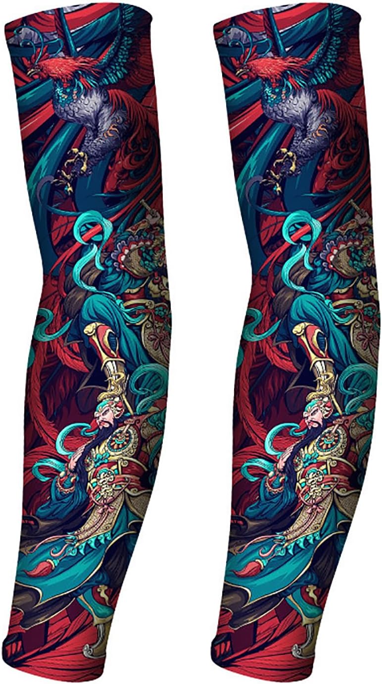 Arm Sleeves, UV Sun Protection Sleeves, Compression Sports Cooling Sleeves