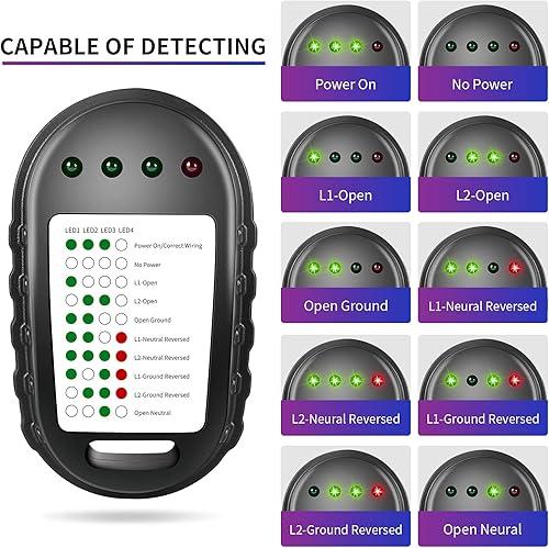 Miniatura 6 de AutoEC Protector contra sobretensiones RV de 50 amperios, protector de sobretensiones de 50 amperios para RV, protector de sobretensiones de 50