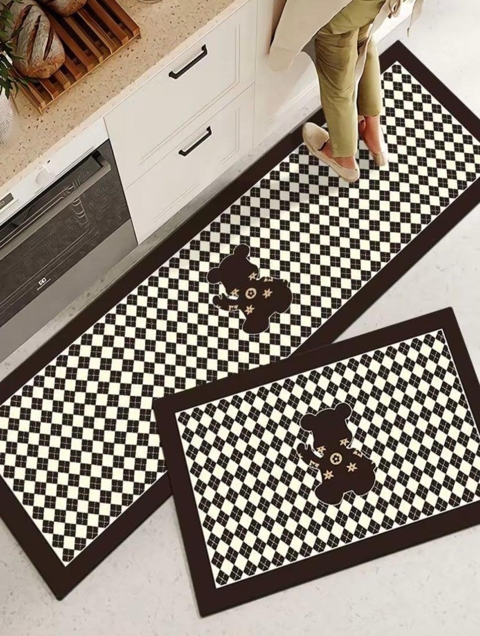 HomeCloud Rubber Kitchen Mats - Non-Slip & Absorbent -8 HomeCloud Rubber Kitchen Mats - Non-Slip & Absorbent -8