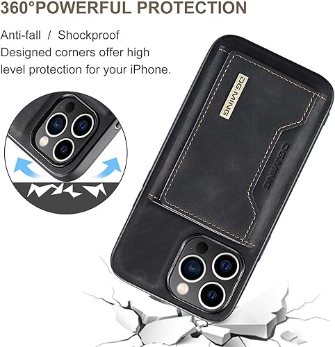Miniatura 6 de ZCDAYE Funda tipo cartera para iPhone 14 Pro Max, funda para iPhone 14 Pro Max (6.7 pulgadas), iPhone 14 Pro Max, fundas de cuero con tarjetero