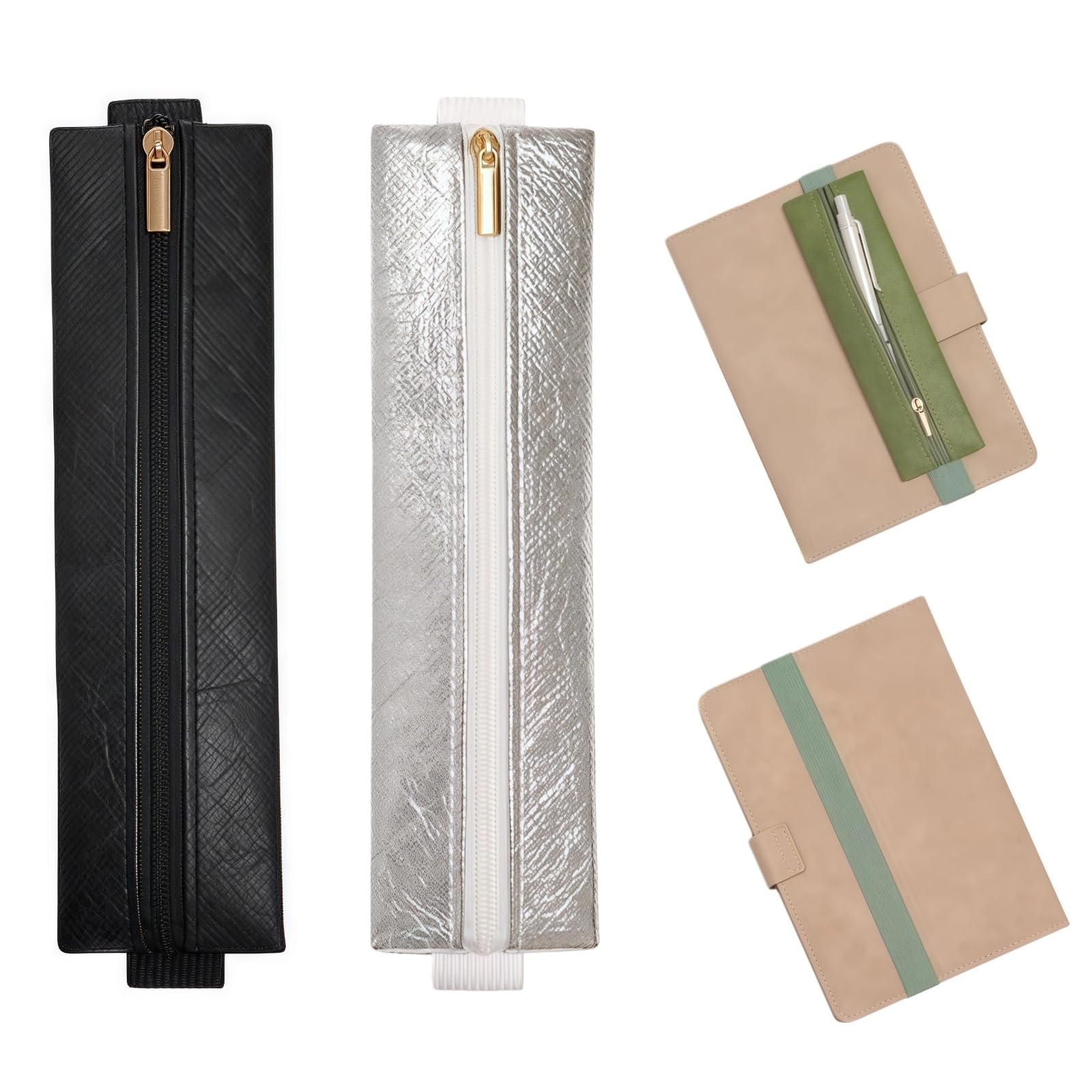 Porte-stylo pour ordinateur portable élastique et boucle stylo pour carnet notes et livres