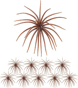 QualyQualy Sea Urchin Bait for Bass Fishing, Creature Urchin Bait | Fuzzy Dice Fishing Lure - 2.5 / 3.6/ 4 /5.1 Soft Plastic Swimbaits for Bass Fishing