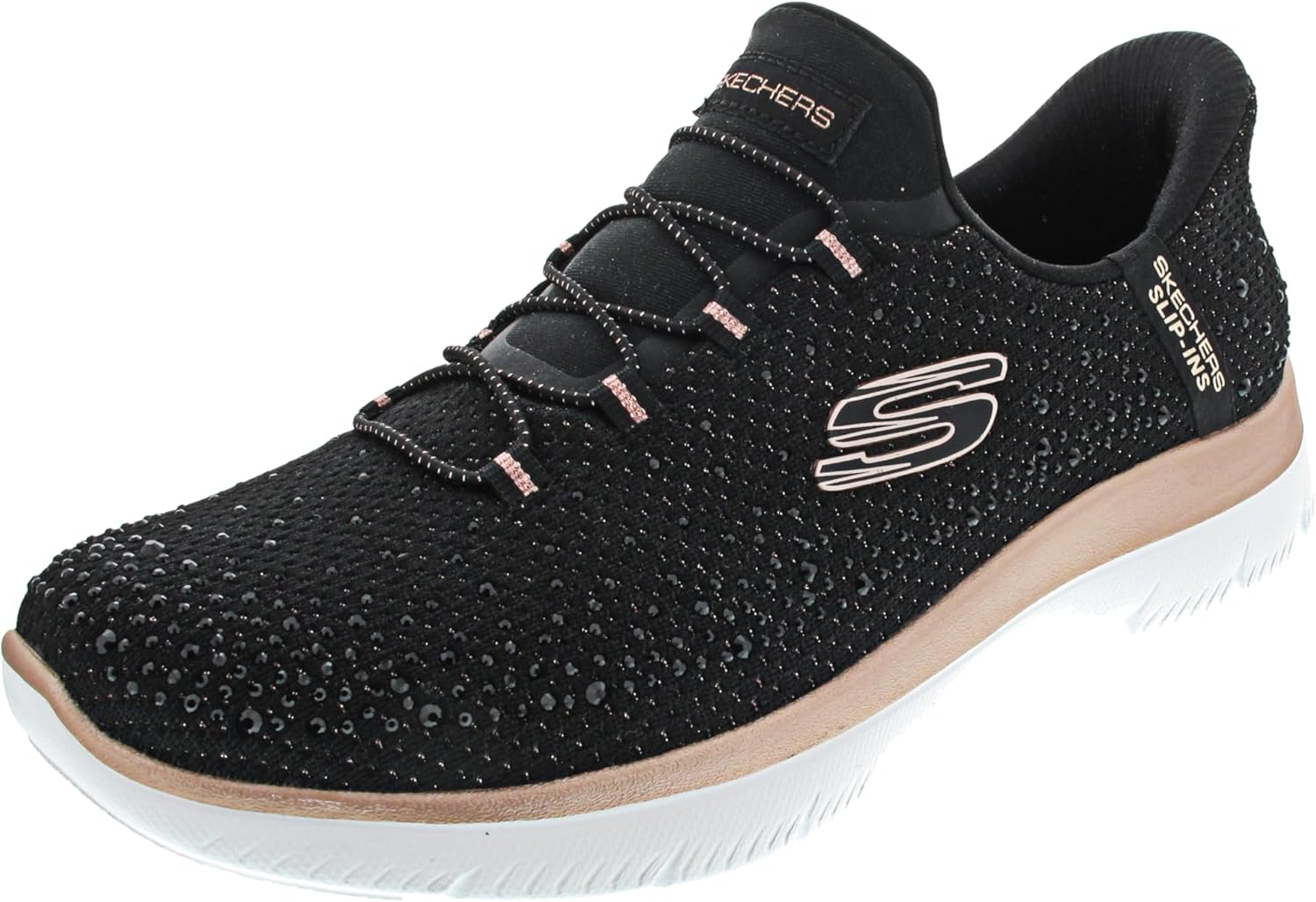 Skechers Womens Summits Brilliant Shine Hands Free Slip-ins - Image 4