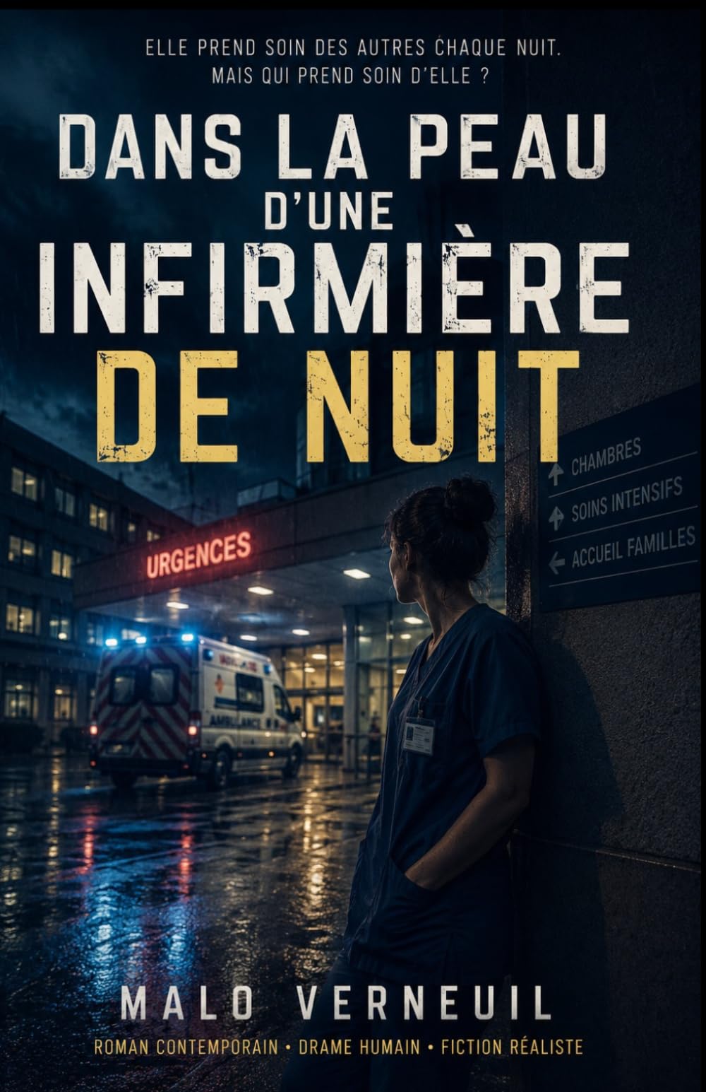 Dans la peau d’une infirmière de nuit: Un roman immersif et profondément humain au cœur des nuits d’hôpital — fatigue, solitude, patients, urgences et ... (DANS LA PEAU… – Les romans du réel)