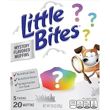Little Bites Mystery Muffins, 5 individual packs, 3.0 oz each, Mini Muffins Bites, 15 oz Multipack