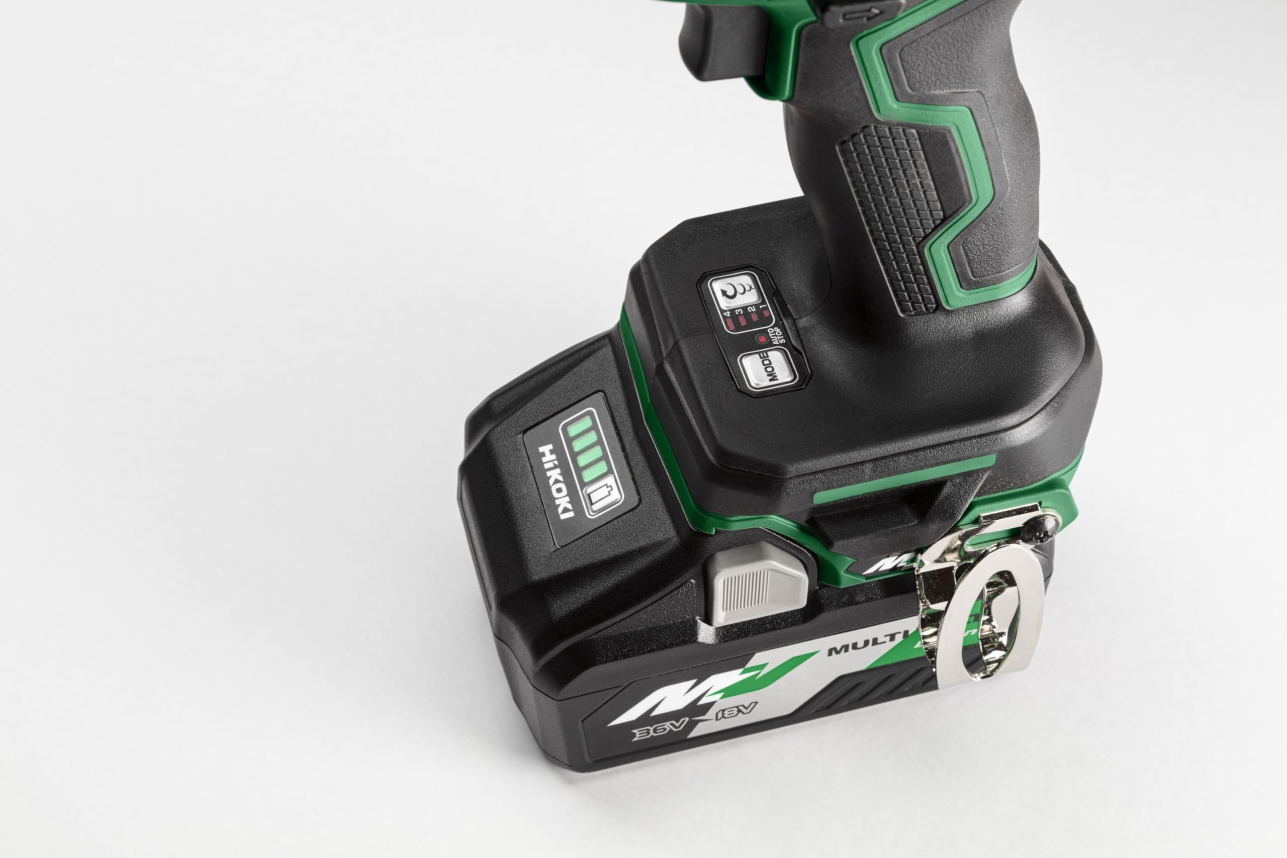 HiKOKI Akku-Schlagschrauber WR36DE 1/2" (36V, Max. Festdrehmoment: 770 Nm, Bolzen und Muttern: M10-M24, 1050 Nm, Brushless, Zubehör, im Transportkoffer, ohne Akku und Ladegerät)