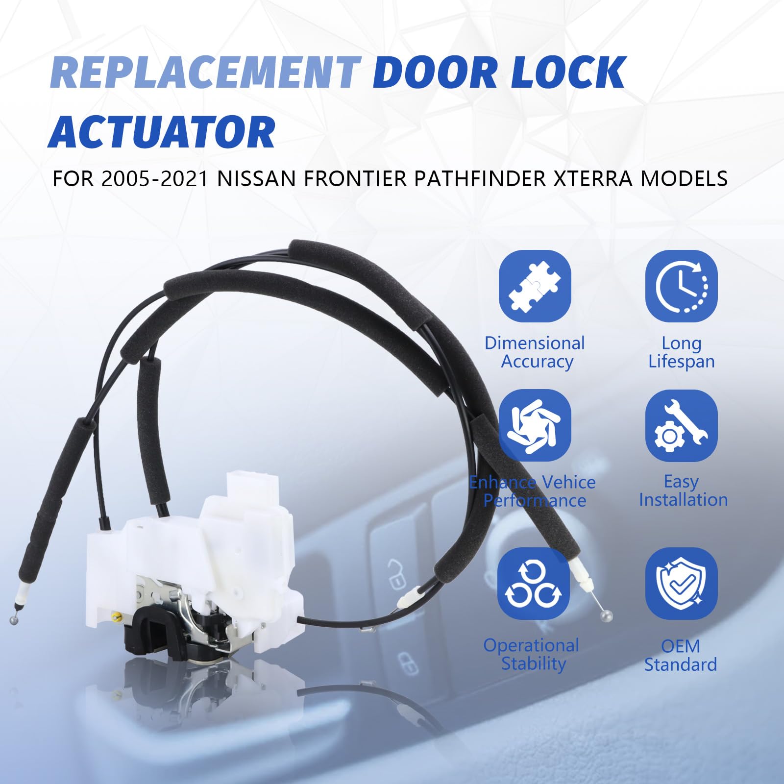 Amazon.com: Door Lock Actuator Front Left Driver Side Compatible