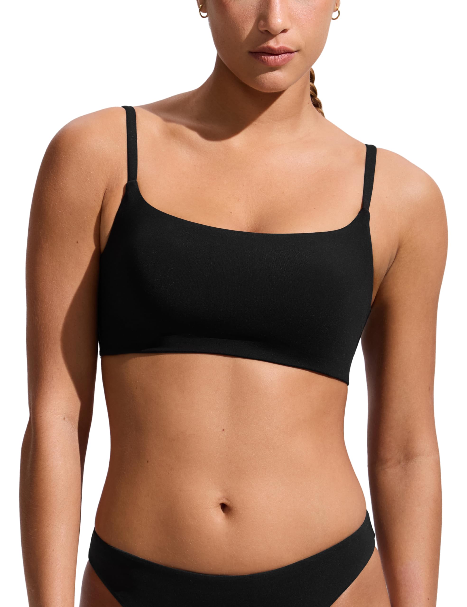 CRZ YOGA D-DD Scoop Neck Bikini Top