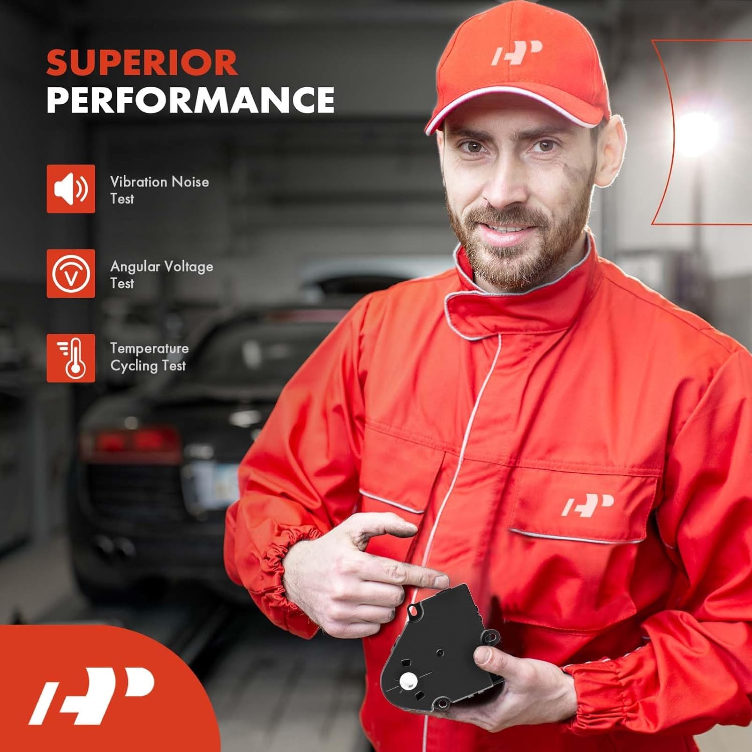 A-Premium HVAC Blend Door Actuator Compatible with Buick, Chevy, Cadillac, GMC, Hummer, Isuzu, Olds & Pontiac Vehicles - 1994-2014 - Silverado, Sierra, and More - Replaces 89018365, 52402588