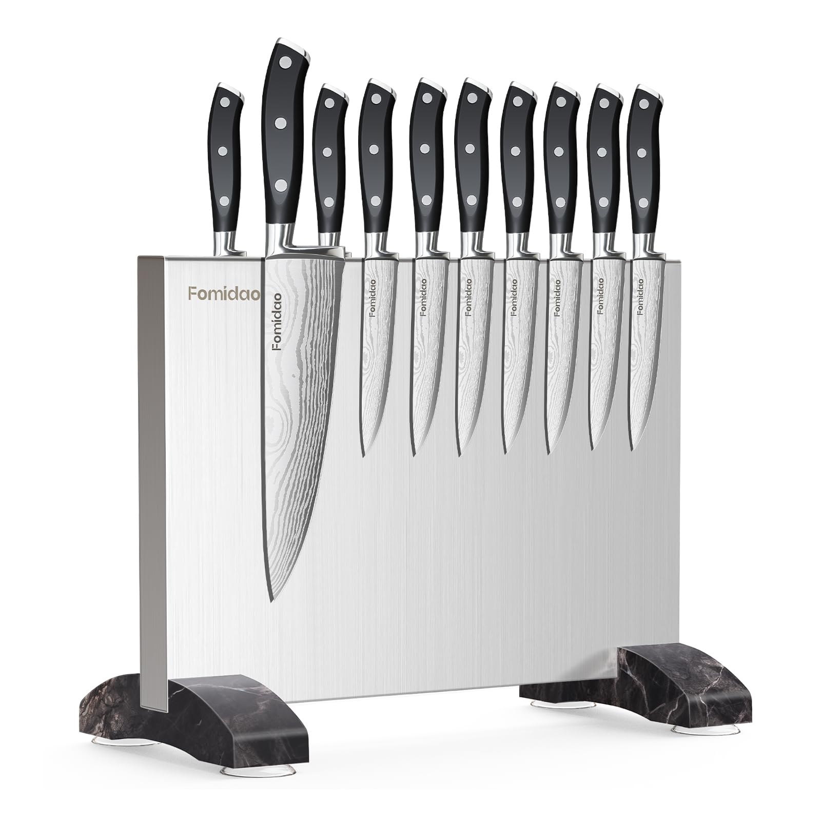 Amazon | Fomidao マグネットナイフホルダーブロック、キッチン