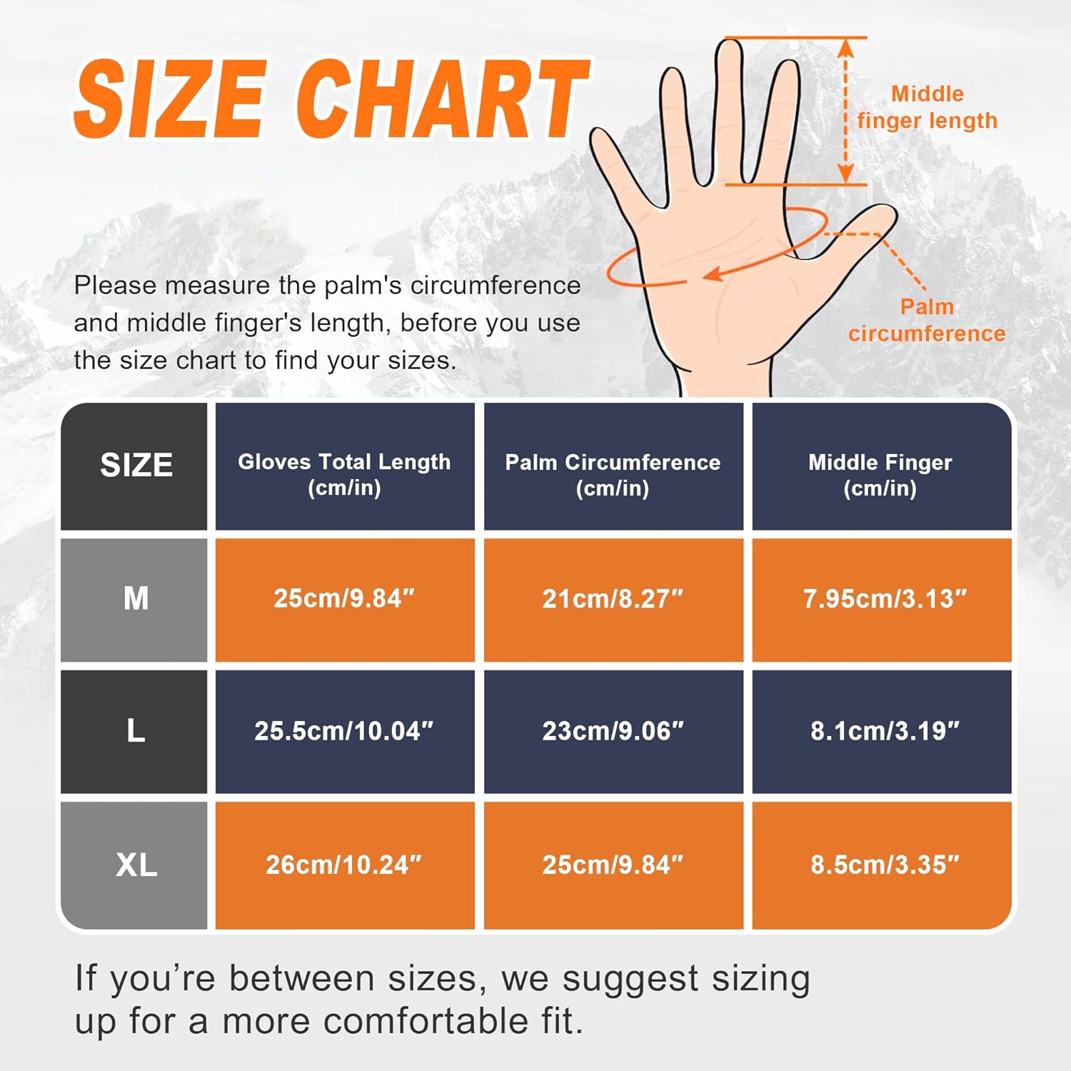 FZ FANTASTIC ZONE Winter Waterproof Ski Snow Gloves for Men Women,Warm Touchscreen Gloves for Cold Weather Driving Run Gift - Image 7