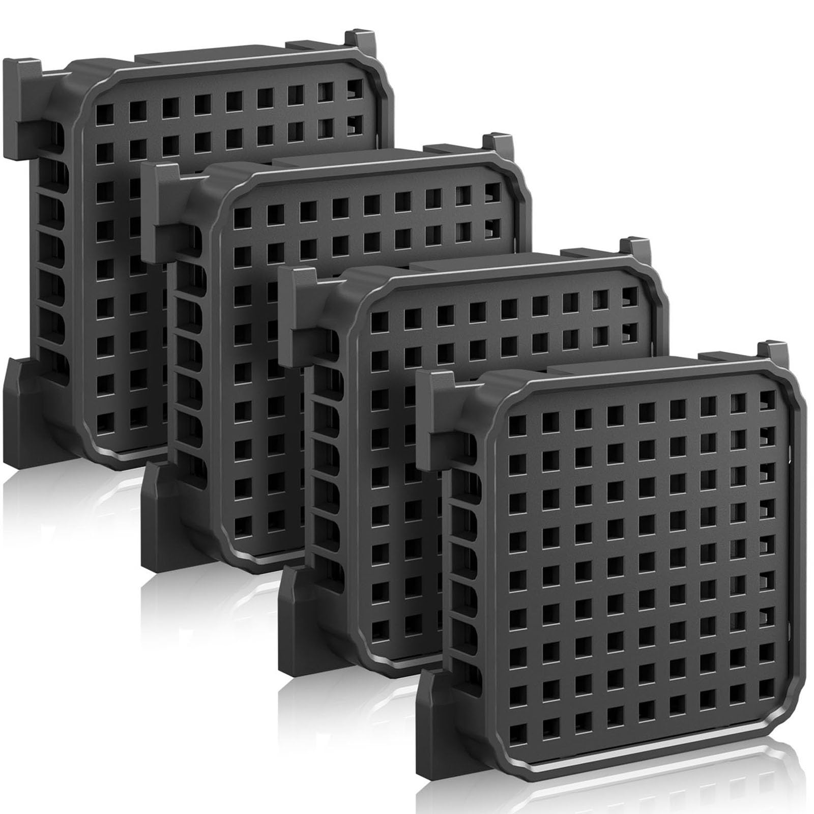 4 filtros Fresh Air para frigorífico Liebherr, filtro de carbón activo apto para 9096989, 988246000, 988246001, 9882429, 9882460, sustituye a 7440021-00