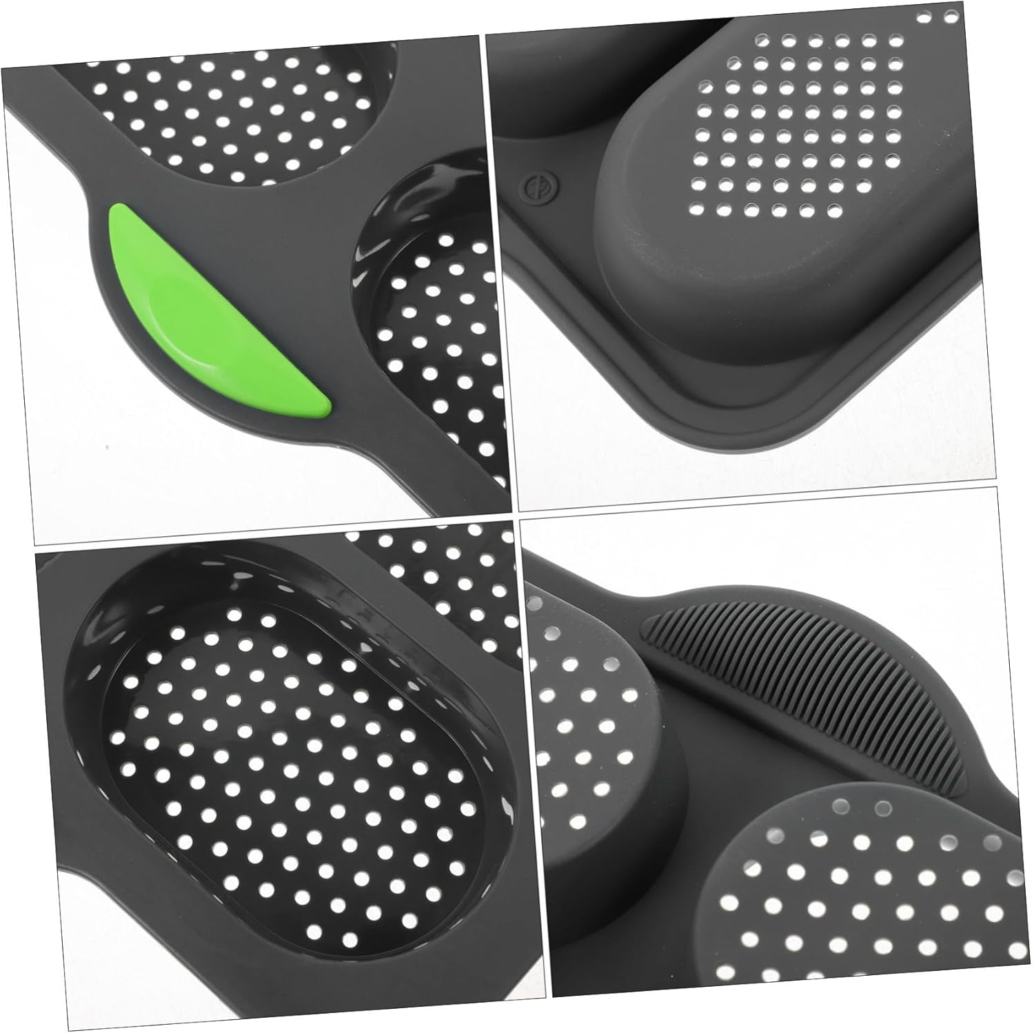 Alipis Silicone Bread Mould Set 8-Cavity Nonstick Baking Mold for French Bread DIY Loaf Baking Mould