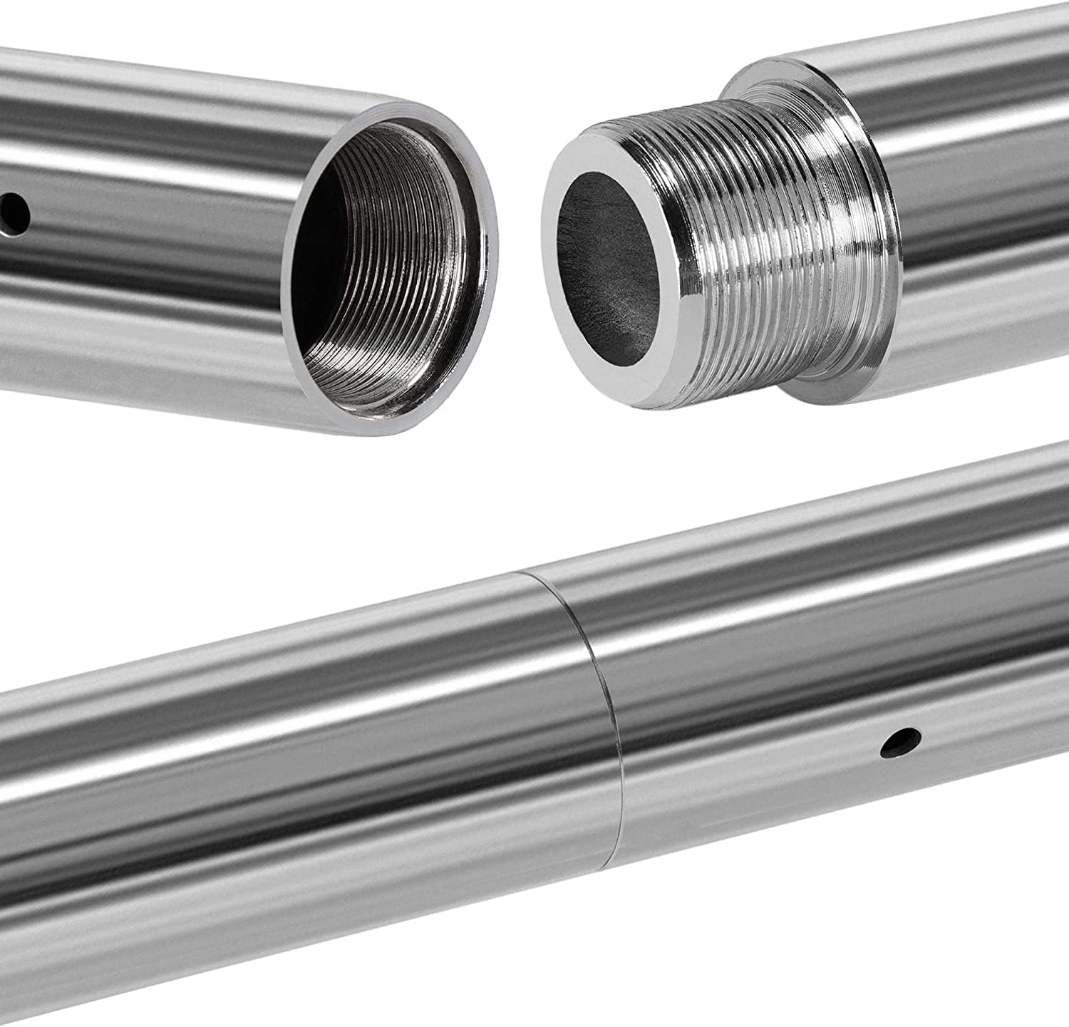 Adjustable Portable Dancing Pole - 45mm Stripper Pole for Home Gym, Fitness & Pub Use, Removable & Static Options for Easy Setup & Versatile Workouts