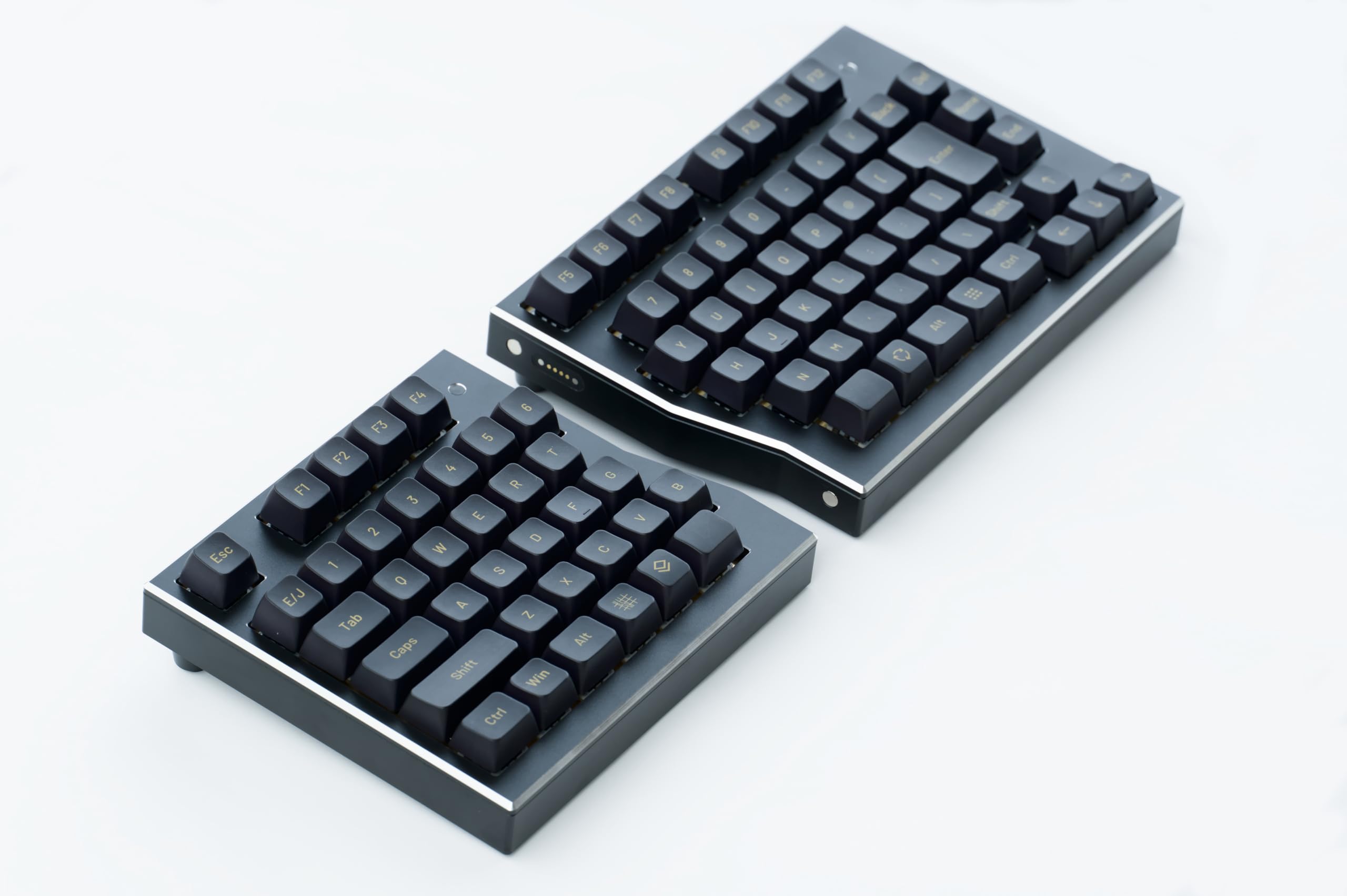 Amazon | Waffree Keyboard JIS配列 Brass Plate Linear40gf 分割式