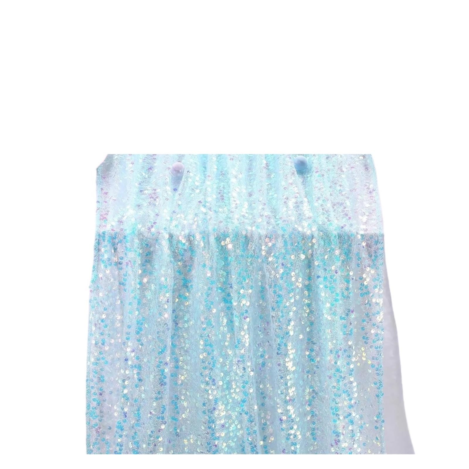 Chiffon Table Runner Glitter Iridescent Sequin Table Runner,Wedding Dining Decoration for Bridal Party(Color 3,1pcs 30x260cm)
