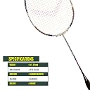 Vicky Transform 2.0 Badminton Racket Max Tension 28 Lbs for Advanced Level Ideal for Senior & Junior Players Durable Material (Orange) gallery image