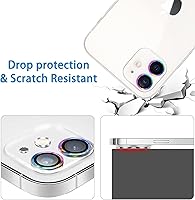 Vista 60 de 3 Pack Tempered Glass Camera Lens Protector for iPhone 12 6.1", Ultra HD, 9H Hardness, Anti-Scratch, Case Friendly, Easy to Install