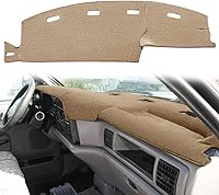 Vista 10 de Yiz Funda para salpicadero, tapete de tablero, ajuste personalizado para Dodge Ram 1500 2002-2005, 2500/3500 2003-2005 (02-05 Negro) Y22