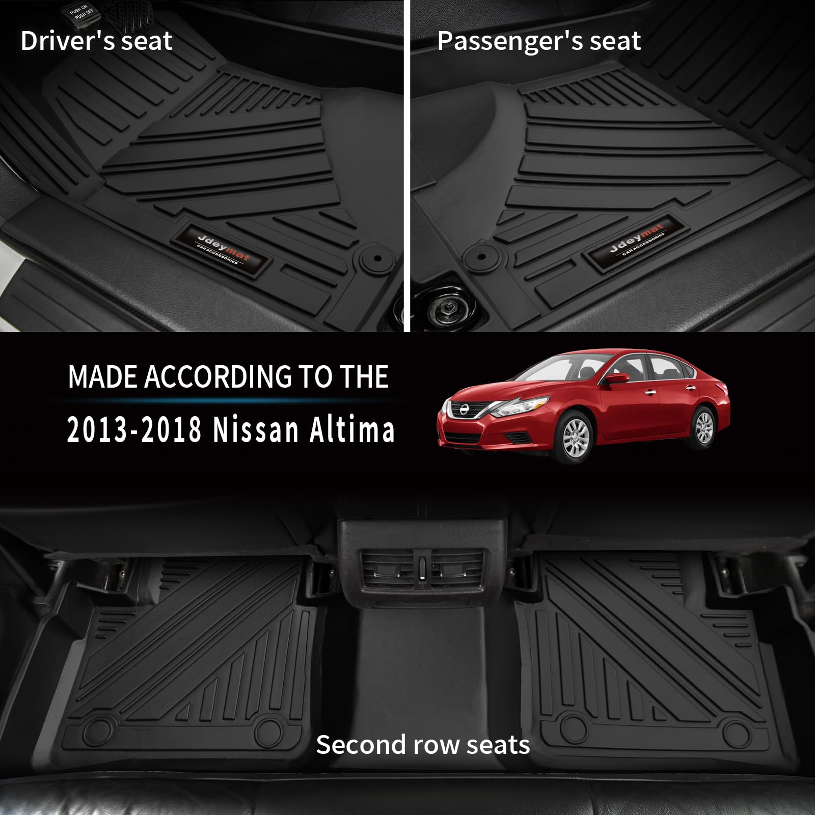 Amazon.com: Jdeymat for 2013-2018 Nissan Altima Floor Mats and